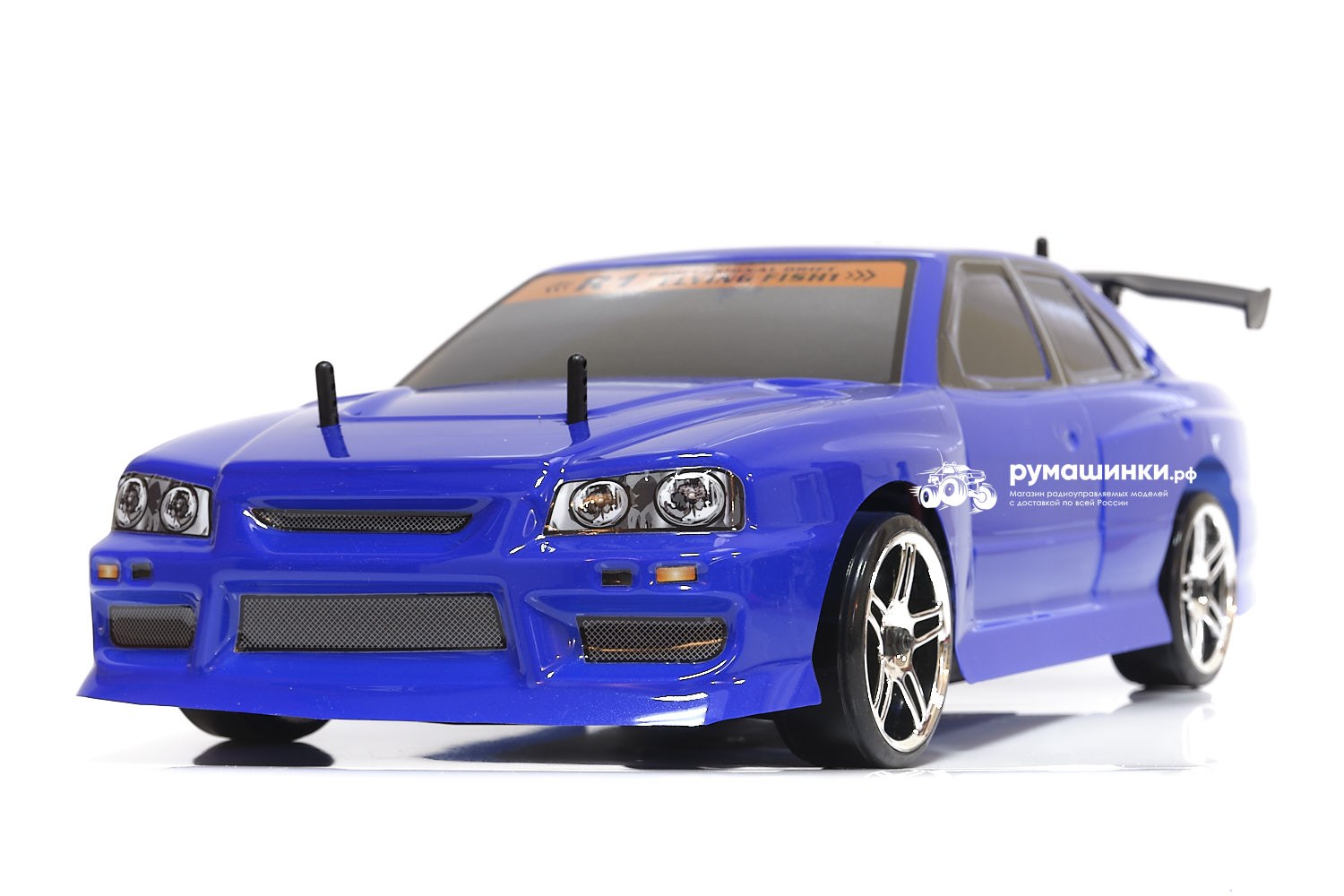 Радиоуправляемая модель для дрифта HSP Flying Fish 1 - 1:10 4WD Кузов  Nissan Skyline R34 94123/12330 Blue Купить с доставкой